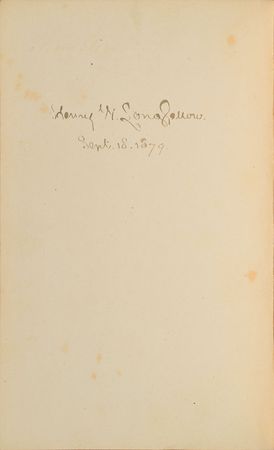 Lot #434 Henry Wadsworth Longfellow Book - Image 1