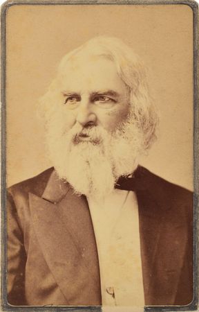 Lot #435 Henry Wadsworth Longfellow Signed Photograph - Image 2