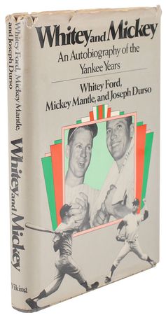 Lot #776 Mickey Mantle Book - Image 2