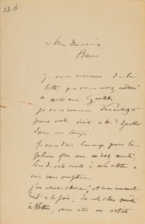 Lot #388 Auguste Rodin: 