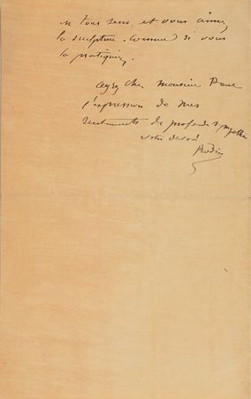 Lot #388 Auguste Rodin: 