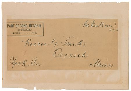 Lot #299 Leland Stanford Free Frank - Image 2