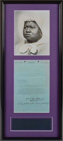 Lot #591 Gone With the Wind: Hattie McDaniel: A dinner invitation for Red Skelton?