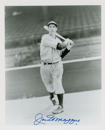 Lot #779 Mantle, DiMaggio, and Williams Signed Photographs - Image 1