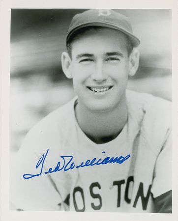 Lot #779 Mantle, DiMaggio, and Williams Signed Photographs - Image 3