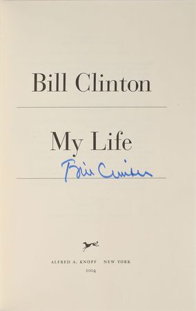 Lot #142 Bill Clinton Book - Image 1