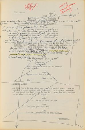 Lot #604 Star Trek: Production-used working script for Star Trek's 