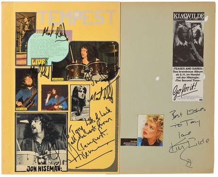 Lot #500 Vintage Rock and Roll Group Lot - Image 2
