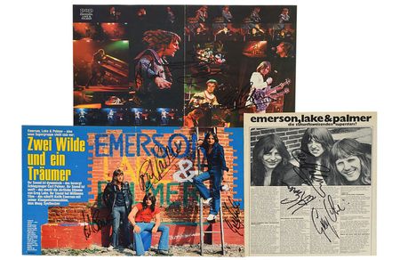 Lot #546 Emerson, Lake, and Palmer Group Lot - Image 1