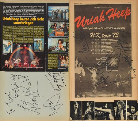 Lot #569 Uriah Heep Group Lot - Image 1