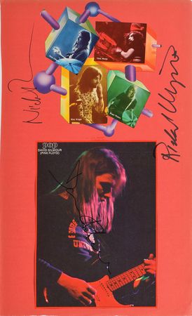 Lot #492 Pink Floyd Scrapbook Page - Image 2