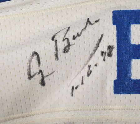 Lot #135 George and George W. Bush: Dallas Cowboys jersey belonging to the Bushes - Image 8