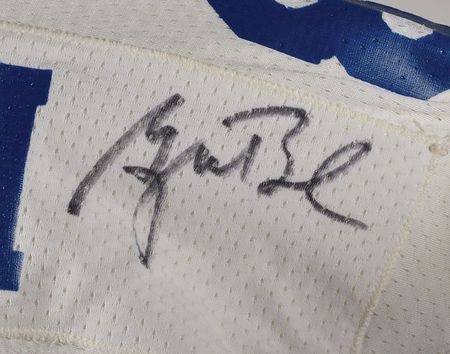 Lot #135 George and George W. Bush: Dallas Cowboys jersey belonging to the Bushes - Image 9