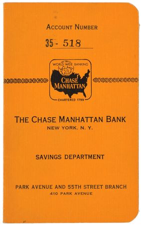 Lot #715 Greta Garbo Bank Passbook - Image 2