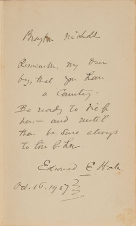 Lot #454 Edward Everett Hale - Image 1