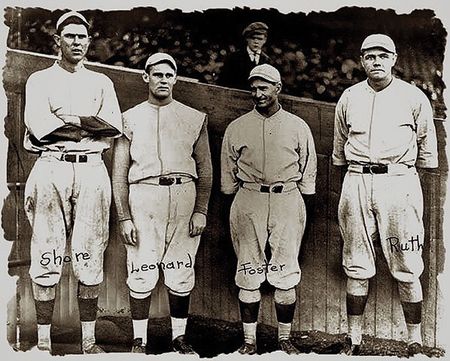Lot #757 Boston Red Sox vs. All Stars: 1917: Game-used baseball from the 1917 Tim Murnane Benefit—played in by Babe Ruth, Ty Cobb, Walter Johnson, and Shoeless Joe Jackson - Image 3