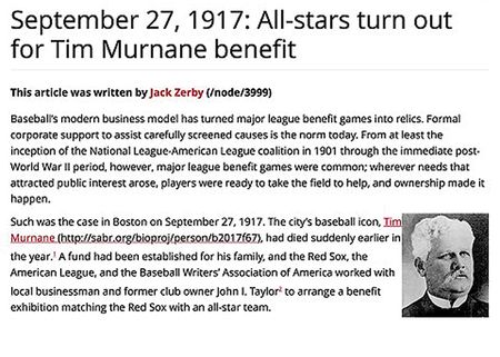Lot #757 Boston Red Sox vs. All Stars: 1917: Game-used baseball from the 1917 Tim Murnane Benefit—played in by Babe Ruth, Ty Cobb, Walter Johnson, and Shoeless Joe Jackson - Image 14