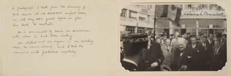 Lot #211 Winston Churchill: Churchill's personally-smoked cigar from a 1947 trip to Paris - Image 4