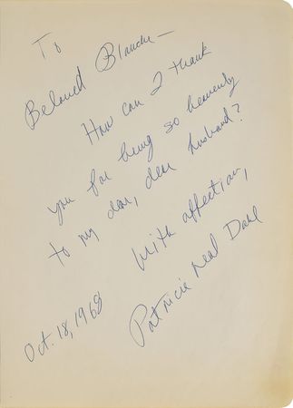 Lot #450 Roald Dahl Signature - Image 2