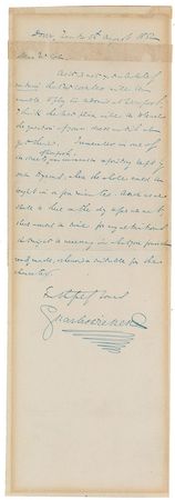Lot #425. Charles Dickens: Dickens prepares to take the stage in 'Used Up'