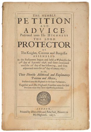 Lot #213 Oliver Cromwell: The 