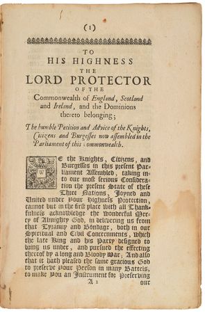 Lot #213 Oliver Cromwell: The 