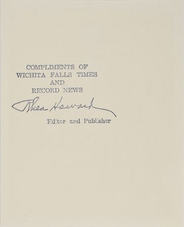 Lot #155 Lyndon B. Johnson Signature - Image 2