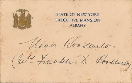 Lot #162 Franklin and Eleanor Roosevelt Signatures - Image 2