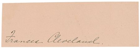 Lot #165 William H. Taft and Frances Cleveland - Image 2