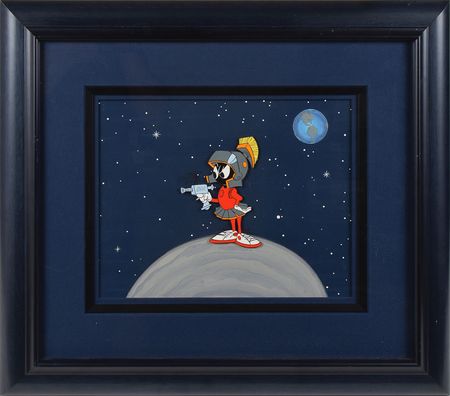 Lot #416 Marvin the Martian Production Cel - Image 1