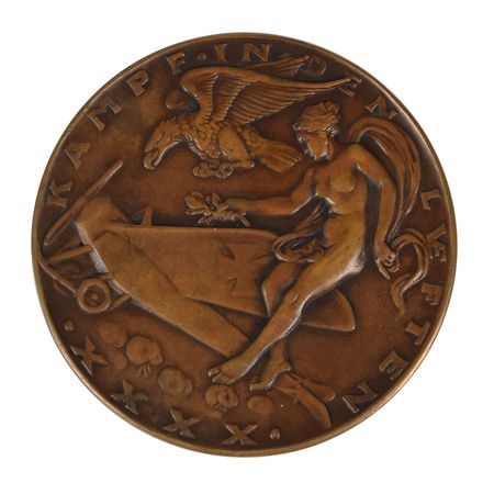 Lot #340 Oswald Boelcke Medal - Image 2