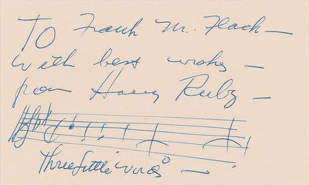 Lot #726 Harry Ruby - Image 1