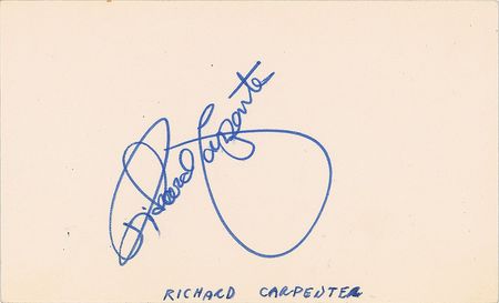 Lot #626 The Carpenters Signatures - Image 2