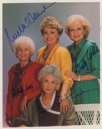 Lot #638 The Golden Girls Signed Photograph