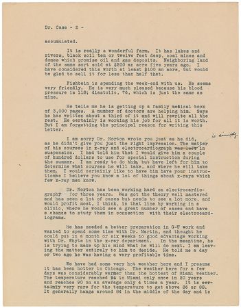 Lot #59 John Harvey Kellogg: 