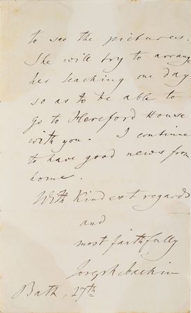 Lot #510 Joseph Joachim Handwritten Letter Signed - Image 3