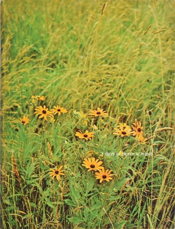 Lot #573 Woodstock Program - Image 1
