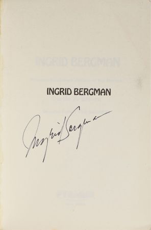 Lot #700 Ingrid Bergman Books - Image 3