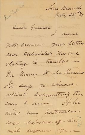 Lot #148 U. S. Grant: Horace Porter Handwritten Letter Signed - Image 1