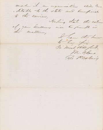 Lot #317 Marcus A. Reno: Scarce war-dated letter from the controversial Little Bighorn cavalryman - Image 2