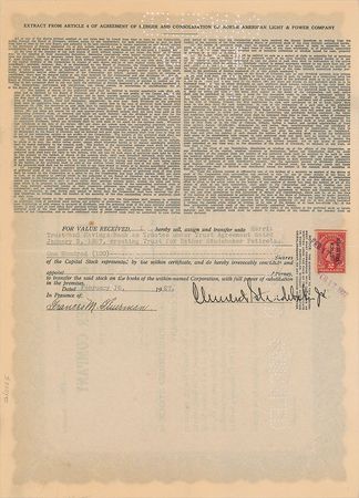 Lot #301 Clement Studebaker, Jr Signed Document - Image 1