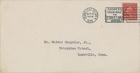 Lot #54 Walter P. Chrysler Typed Letter Signed - Image 3