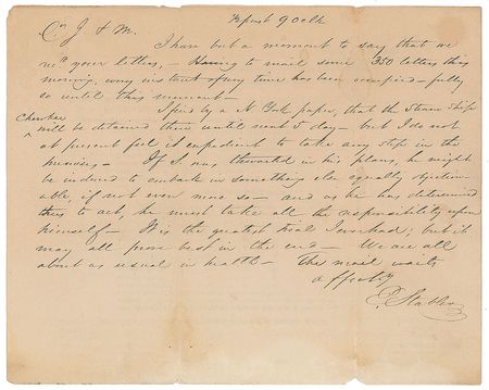 Lot #137 Edward Stabler: The designer of the presidential seal - Image 1