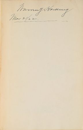 Lot #149 Warren G. Harding Book - Image 1