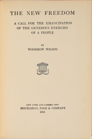 Lot #118 Woodrow Wilson Book - Image 2