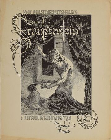 Lot #1117 Bernie Wrightson Signed Limited Edition Portfolio - Image 1