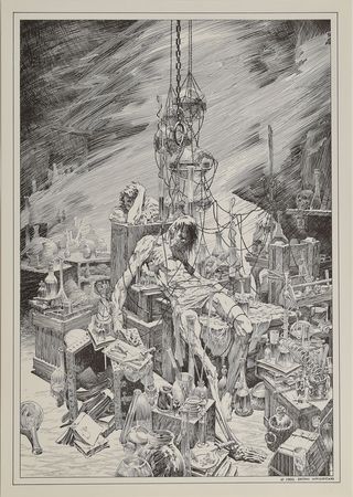 Lot #1117 Bernie Wrightson Signed Limited Edition Portfolio - Image 3