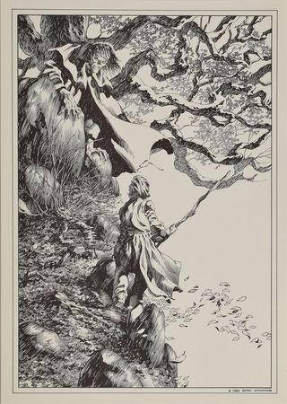 Lot #1117 Bernie Wrightson Signed Limited Edition Portfolio - Image 5