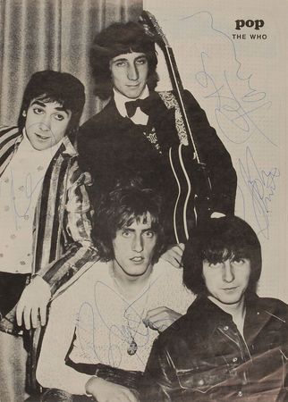 Lot #501 The Who: Full vintage line-up of The Who - Image 1