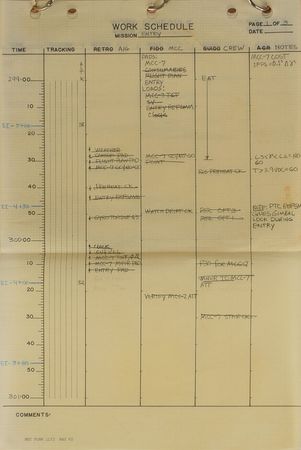 Lot #8428  Apollo 17 Mission-Used Pair of Console Checklists - Image 3